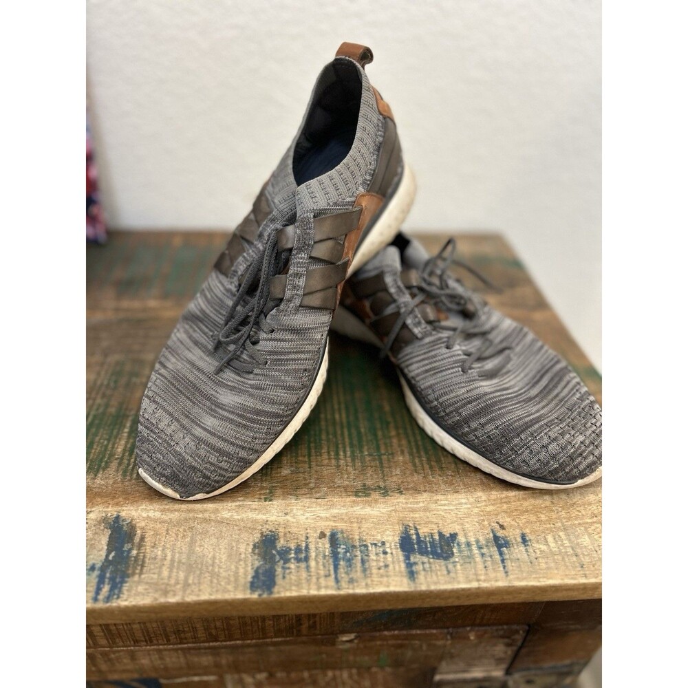 COLE HAAN Men's Grand.os Brown Gray Shoes C27734 Sneakers Size 8.5M